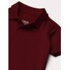 imageChaps Boys School Performance Short Sleeve PoloBurgundy
