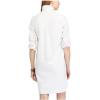 imageChaps Womens Denim Twill Shirt Dress White XL