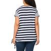 imageChaps Womens Plus Size Cotton Modal Tee