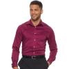 imageChaps Mens Elite Performance Regular Fit Comfort Stretch Spread Collar Dress ShirtBoisenberry