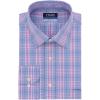 imageChaps Mens Elite Performance RegularFit Stretch Collar Dress Shirt Iris PlaidIris