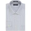 imageChaps Mens Performance Series Stripe Dress Shirt Aquamarine 15 3233