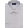 imageChaps Mens RegularFit Ultimate NoIron Stretch SpreadCollar Dress Shirt Grey 15 12 3435