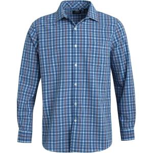 imageChaps Mens Long Sleeve ButtonDown Shirt  Classic Woven WrinkleResistant Formal Collared Shirt for Men Sizes SXXLCornflower