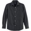 imageChaps Big Boys Solid Flannel ButtonDown Shirt Black XXSmall 45
