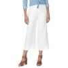 imageChaps Womens Crepe Dream Lake Crop WideLeg Pants Pearl 6