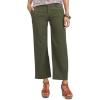 imageChaps Womens WideLeg Olive Green Capri Pant Size 6