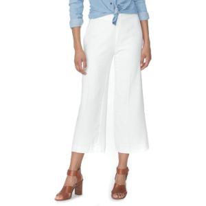 imageChaps Womens Crepe Dream Lake Crop WideLeg Pants Pearl 6