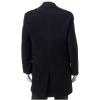 imageChaps Mens Double Breasted Wool Blend Top Coat Black Size 48REG