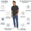 imageChaps Mens Everyday Classic Fit Stretch Active Performance Polo ShirtCharcoal