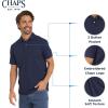 imageChaps Mens Everyday Classic Fit Stretch Active Performance Polo ShirtDark Navy
