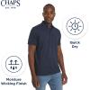 imageChaps Mens Everyday Classic Fit Stretch Active Performance Polo ShirtMajolica Blue