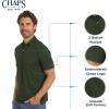 imageChaps Mens Everyday Classic Fit Stretch Active Performance Polo ShirtMountain View