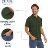 imageChaps Mens Everyday Classic Fit Stretch Active Performance Polo ShirtMountain View