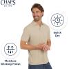 imageChaps Mens Everyday Classic Fit Stretch Active Performance Polo ShirtPale Khaki