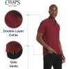 imageChaps Mens Everyday Classic Fit Stretch Active Performance Polo ShirtPomegranate