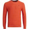 imageChaps Mens Sweater  Heavyweight Classic Fit Knitted Cotton Crewneck Pullover Sweater for Men Sizes S2XLAutumn Leaf
