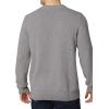 imageChaps Mens Sweater  Heavyweight Classic Fit Knitted Cotton Crewneck Pullover Sweater for Men Sizes S2XLGrey Heather