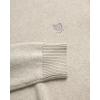 imageChaps Mens Sweater  Heavyweight Classic Fit Knitted Cotton Crewneck Pullover Sweater for Men Sizes S2XLOatmeal