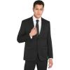 imageChaps Mens Solid Classic Fit Tailored Suit Jacket  Black 42R