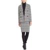 imageChaps WomensPlaid DoubleBreasted Sweater Blazer Black Birdeye Plaid XXL