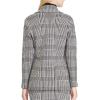 imageChaps WomensPlaid DoubleBreasted Sweater Blazer Black Birdeye Plaid XXL