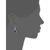 imageChaps Womens Square Drop Leverback Earrings Blue