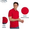 imageChaps Mens Everyday Casual Classic Fit Stretch Pique Polo Shirt S2XLChaps Red