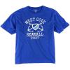 imageChaps Mens West Cove Seawall Port Graphic TShirt BlueHrtgblu