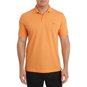 imageChaps Mens Everyday Casual Classic Fit Stretch Pique Polo Shirt S2XLSunset