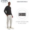 imageChaps Mens Everyday Classic Casual Long Sleeve Super Soft Fleece Midweight Crewneck SweaterCharcoal Heather