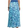 imageChaps Womens Pleated Skirt XL Multi Leaf