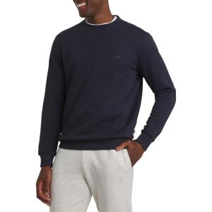 imageChaps Mens Everyday Classic Casual Long Sleeve Super Soft Fleece Midweight Crewneck SweaterAmerican Navy