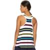 imageChaps Sport Womens Striped Racerback Tank Medium Multi Stripe