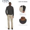 imageChaps Mens Classic Fit Long Sleeve Cotton Jersey Midweight Crewneck SweaterCharcoal Heather