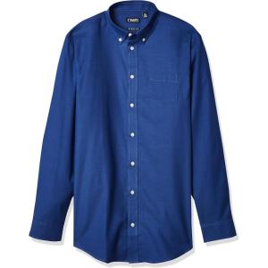 imageChaps Boys Long Sleeve Oxford ButtonDown Dress ShirtPostal Blue