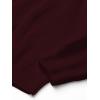 imageChaps Mens Classic Fit Cotton Crewneck SweaterRich Ruby