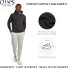 imageChaps Mens Everyday Classic Casual Super Soft Fleece Midweight Hooded SweaterCharcoal Heather