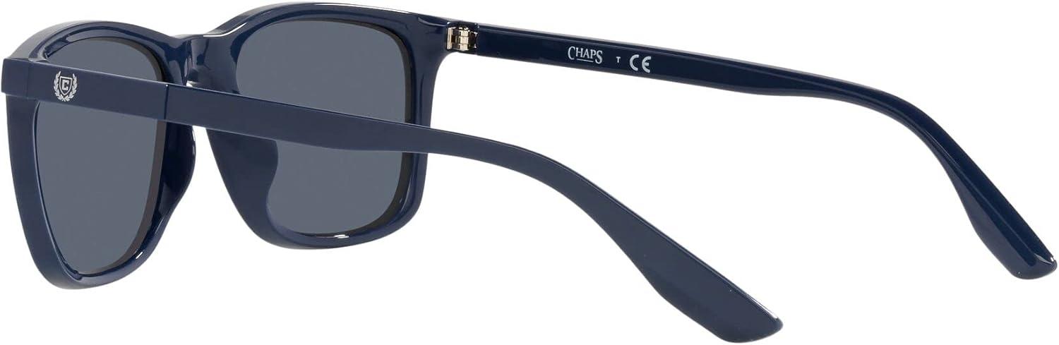 imageChaps Mens Cp5013u Universal Fit Square Sunglasses