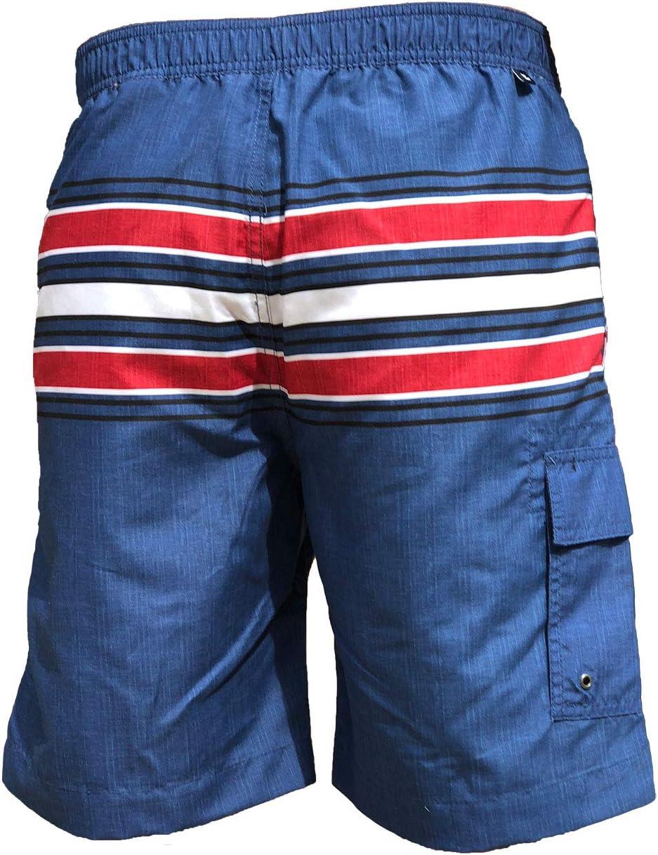 imageChaps Mens Swimwear Bottom Shorts Swim Trunks Navy Medium