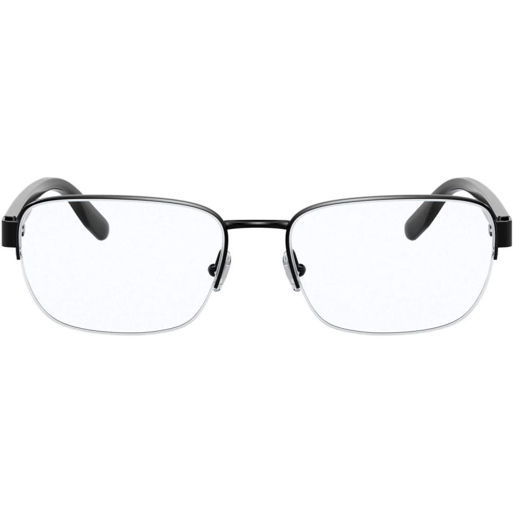 imageChaps Mens Cp2090 Rectangular Prescription Eyewear FramesShiny BlackDemo Lens