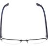 imageChaps Mens Cp2090 Rectangular Prescription Eyewear FramesSemishiny Navy BlueDemo Lens
