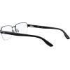 imageChaps Mens Cp2090 Rectangular Prescription Eyewear FramesShiny BlackDemo Lens
