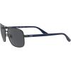imageChaps Mens Cp4002 Rectangular Sunglasses