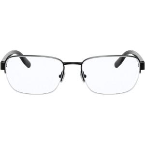 imageChaps Mens Cp2090 Rectangular Prescription Eyewear FramesShiny BlackDemo Lens