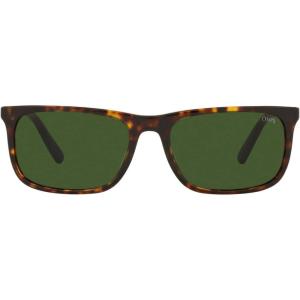 imageChaps Mens Cp5011u Universal Fit Rectangular Sunglasses