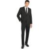 imageChaps Mens Solid Classic Fit Tailored Suit Jacket  Black 48R