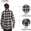 imageChaps Mens Classic Fit Long Sleeve Button Down Stretch Poplin Casual ShirtChestnut