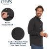 imageChaps Mens Classic Fit Long Sleeve Button Down Stretch Poplin Casual ShirtGraphite