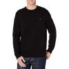 imageChaps Mens Classic Fit Cotton Crewneck SweaterBlack 20